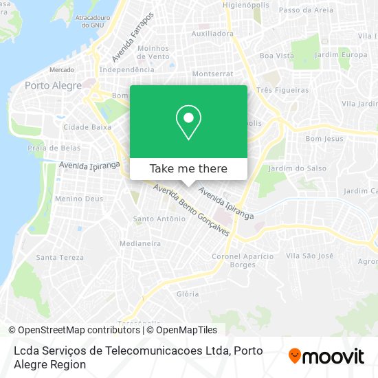 Mapa Lcda Serviços de Telecomunicacoes Ltda