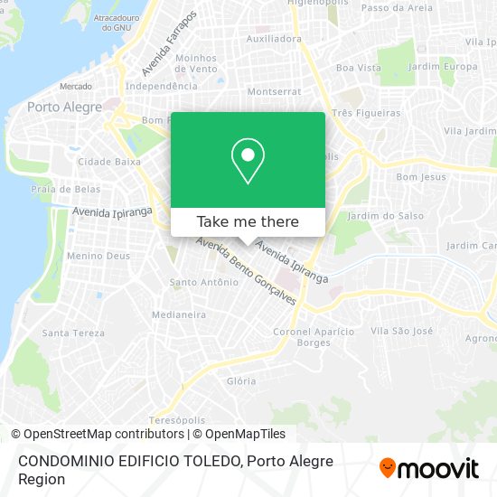 CONDOMINIO EDIFICIO TOLEDO map