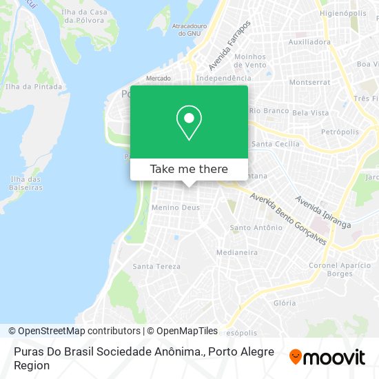 Puras Do Brasil Sociedade Anônima. map