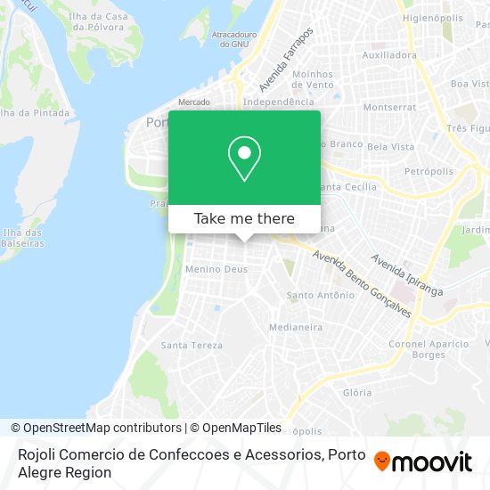 Rojoli Comercio de Confeccoes e Acessorios map