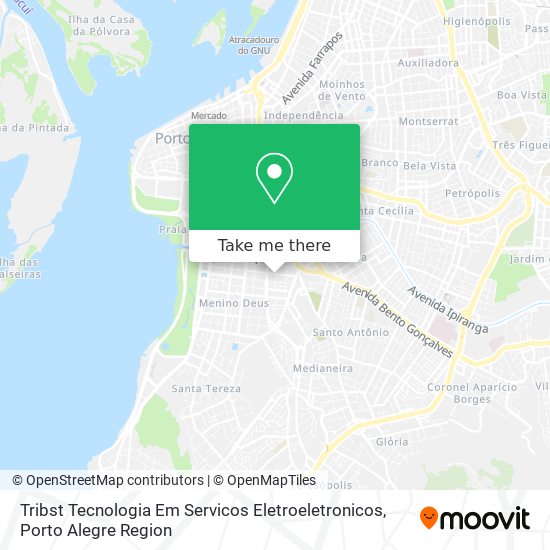 Tribst Tecnologia Em Servicos Eletroeletronicos map