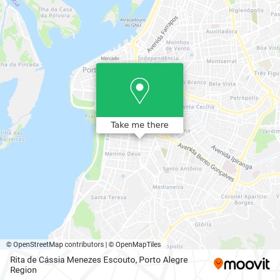 Rita de Cássia Menezes Escouto map