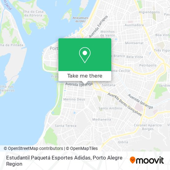 Mapa Estudantil Paquetá Esportes Adidas