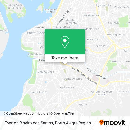Mapa Éverton Ribeiro dos Santos