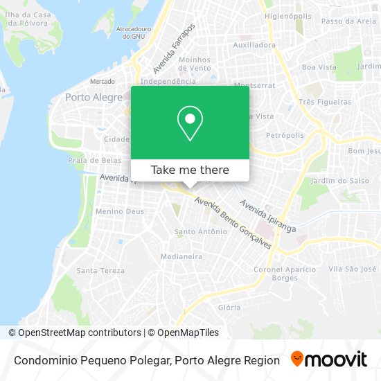 Condominio Pequeno Polegar map