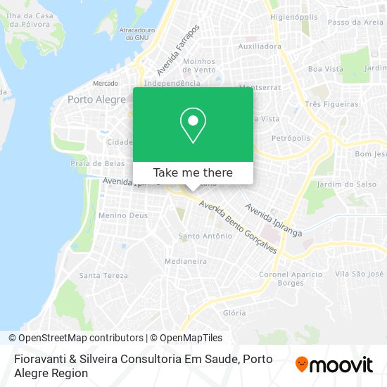 Mapa Fioravanti & Silveira Consultoria Em Saude