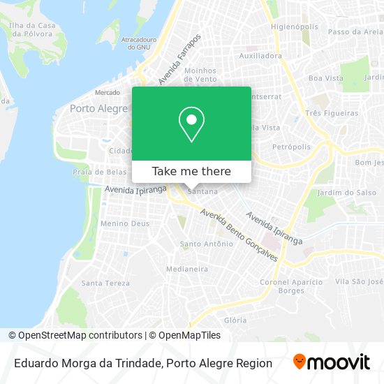 Mapa Eduardo Morga da Trindade