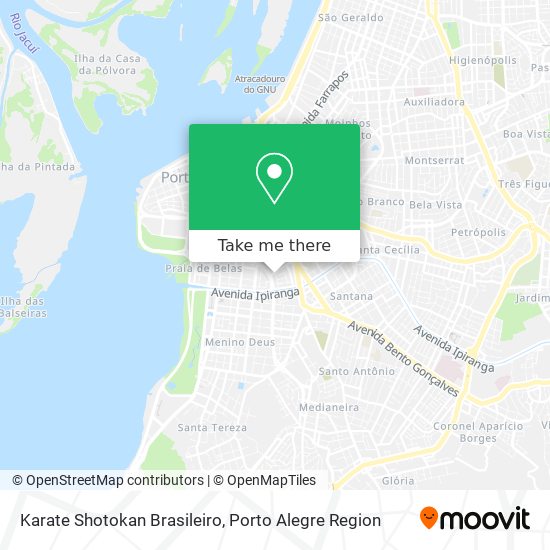 Karate Shotokan Brasileiro map