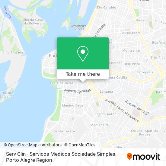 Serv Clin - Servicos Medicos Sociedade Simples map
