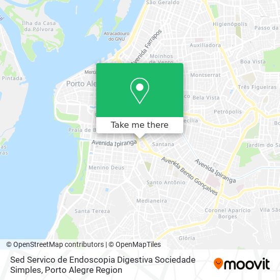 Mapa Sed Servico de Endoscopia Digestiva Sociedade Simples