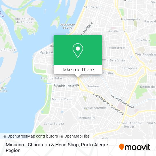 Minuano - Charutaria & Head Shop map