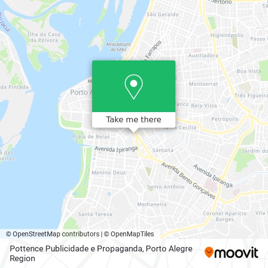 Pottence Publicidade e Propaganda map