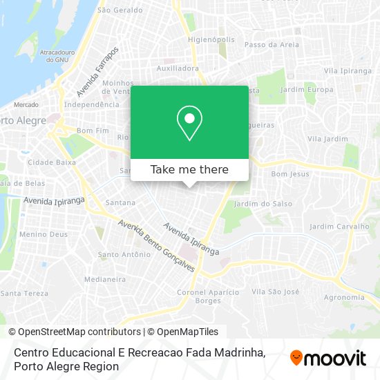 Centro Educacional E Recreacao Fada Madrinha map