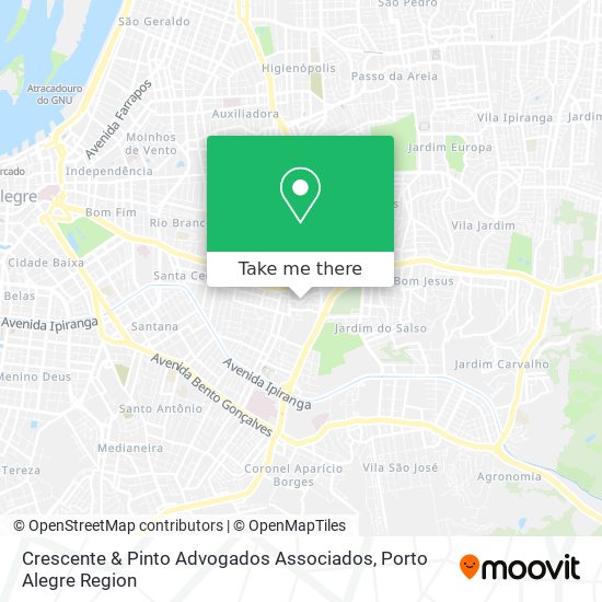 Crescente & Pinto Advogados Associados map