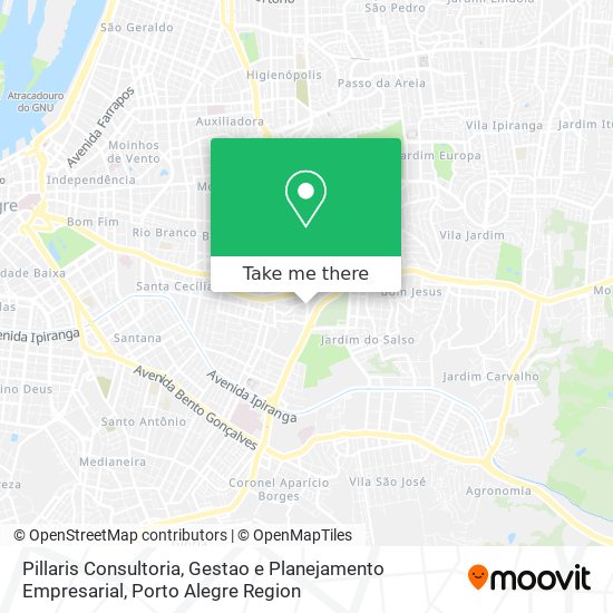 Pillaris Consultoria, Gestao e Planejamento Empresarial map
