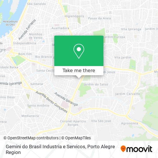 Gemini do Brasil Industria e Servicos map