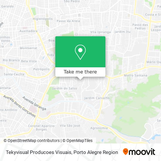 Mapa Tekyvisual Producoes Visuais