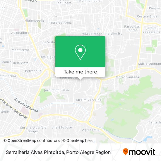 Serralheria Alves Pintoltda map
