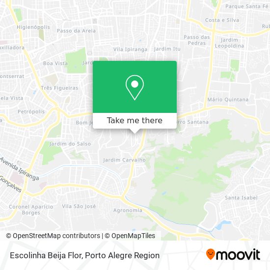 Escolinha Beija Flor map
