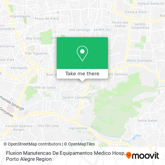 Fluxion Manutencao De Equipamentos Medico Hosp map