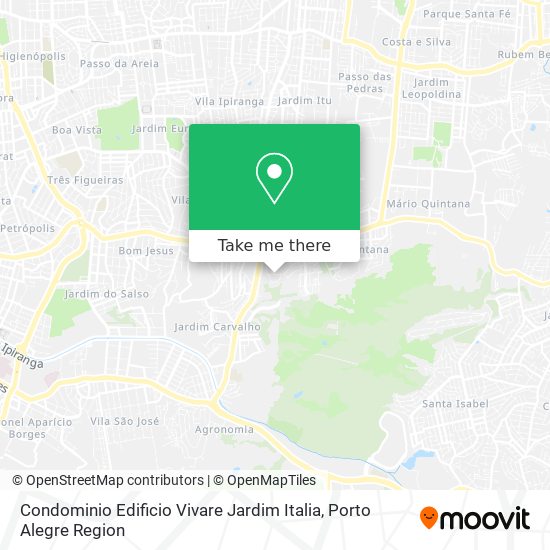 Condominio Edificio Vivare Jardim Italia map