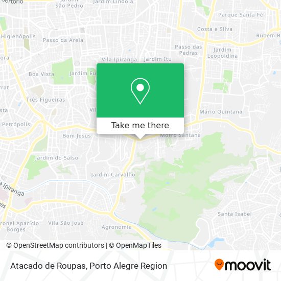 Atacado de Roupas map