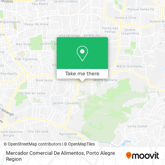 Mercador Comercial De Alimentos map