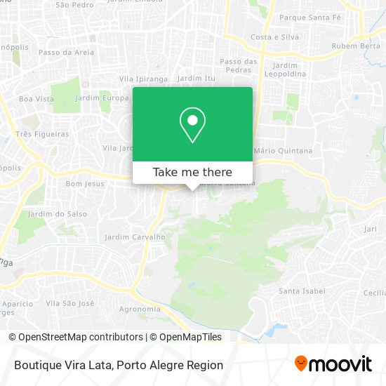 Boutique Vira Lata map