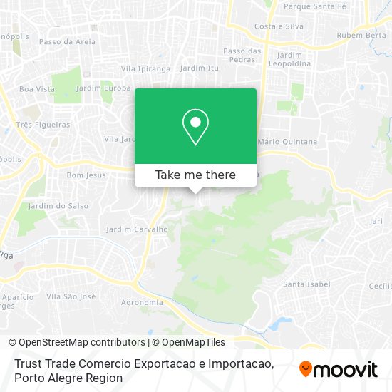 Trust Trade Comercio Exportacao e Importacao map