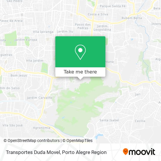 Transportes Duda Movel map