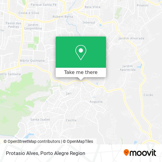 Mapa Protasio Alves