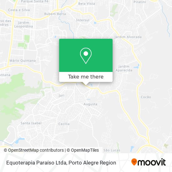Equoterapia Paraíso Ltda map
