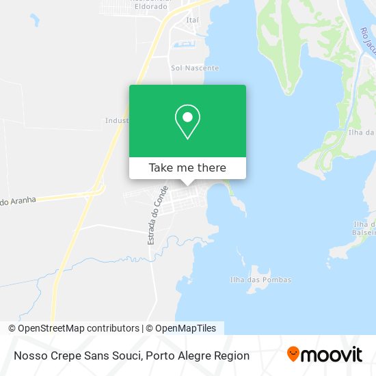 Nosso Crepe Sans Souci map