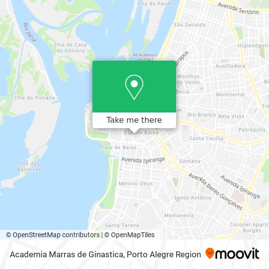 Academia Marras de Ginastica map