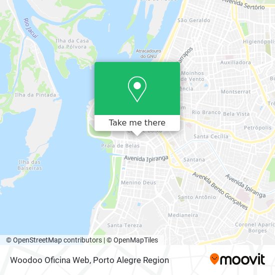 Woodoo Oficina Web map