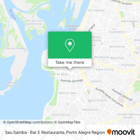 Seu Samba - Bar E Restaurante map