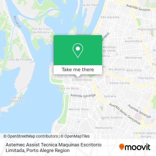 Mapa Astemec Assist Tecnica Maquinas Escritorio Limitada