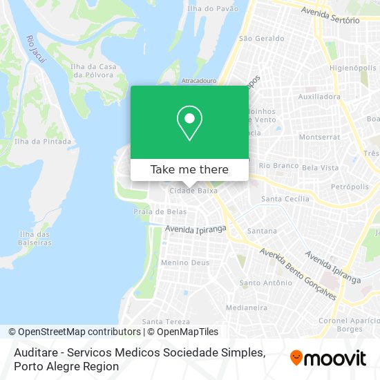 Auditare - Servicos Medicos Sociedade Simples map