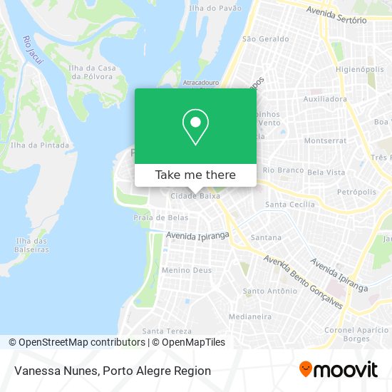 Vanessa Nunes map