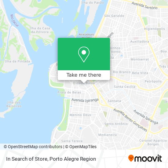 In Search of Store map