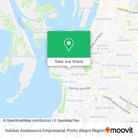 Solidus Assessoria Empresarial map