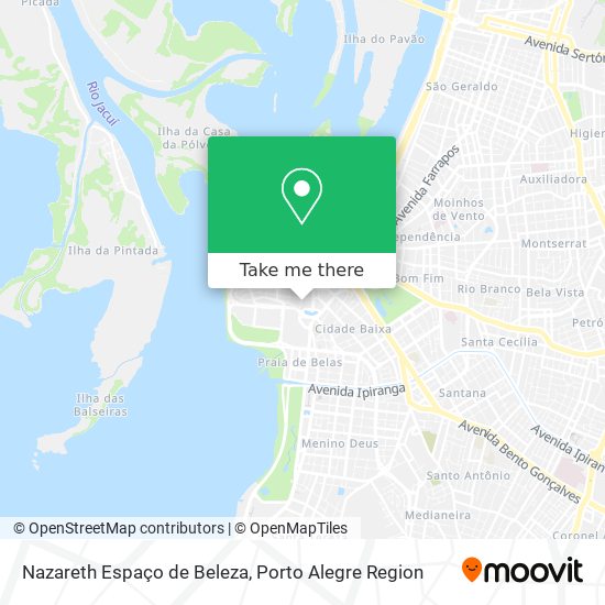 Nazareth Espaço de Beleza map