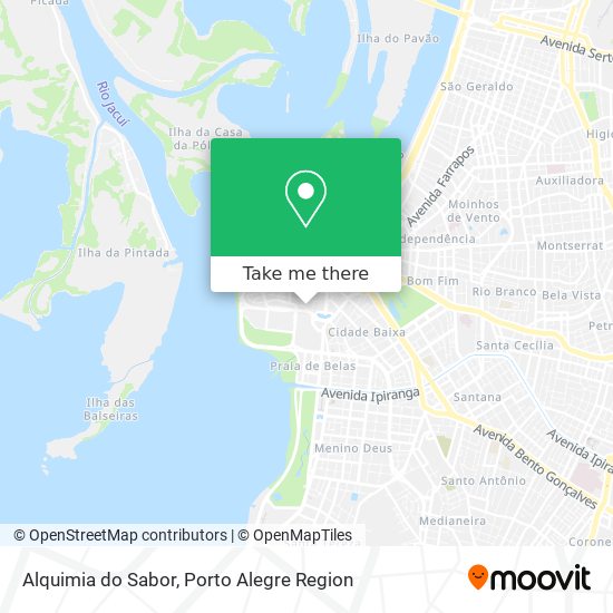 Alquimia do Sabor map