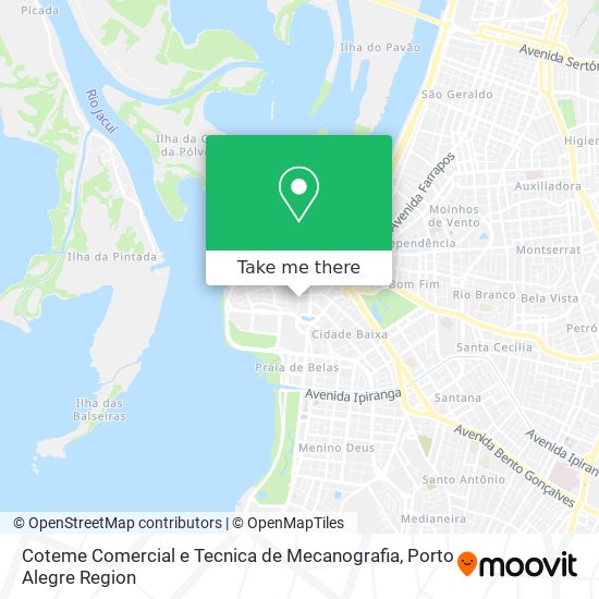 Coteme Comercial e Tecnica de Mecanografia map