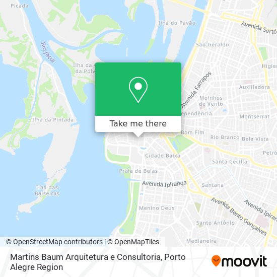Mapa Martins Baum Arquitetura e Consultoria