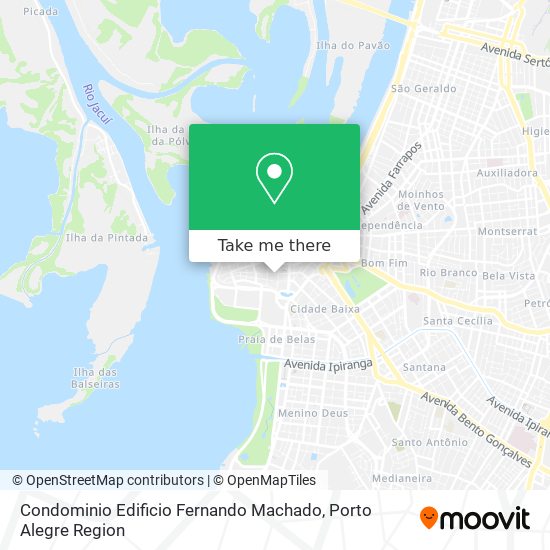 Mapa Condominio Edificio Fernando Machado