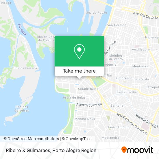 Mapa Ribeiro & Guimaraes