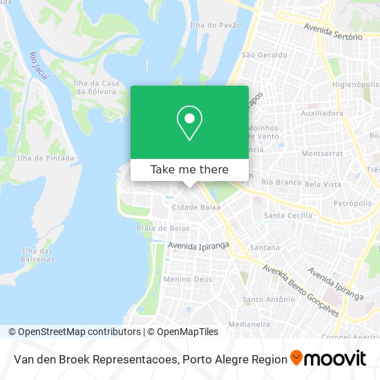 Mapa Van den Broek Representacoes