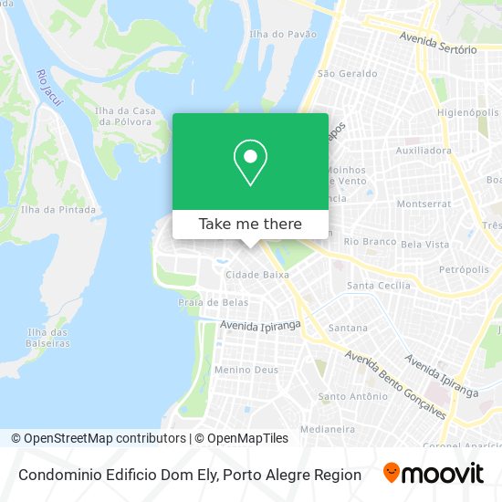 Condominio Edificio Dom Ely map