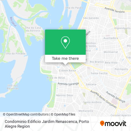 Condominio Edificio Jardim Renascenca map